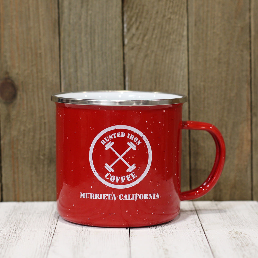 Red Camper Logo Mug